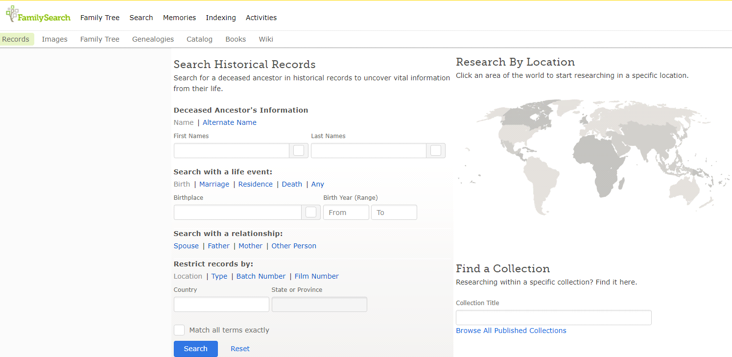 Los Angeles California FamilySearch Center/Online Activities • FamilySearch